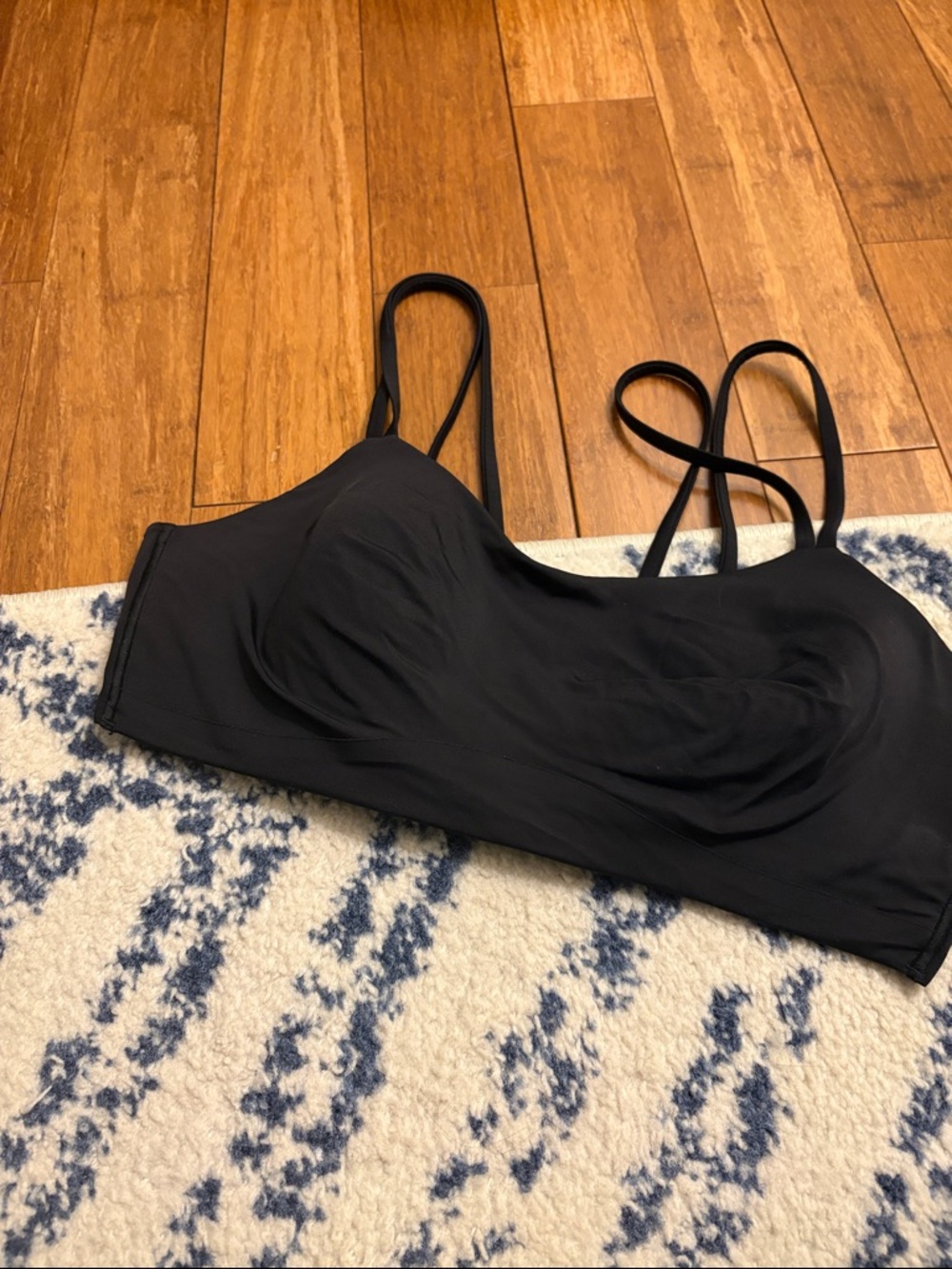lululemon athletica Black Seamless Light-Support Bralette